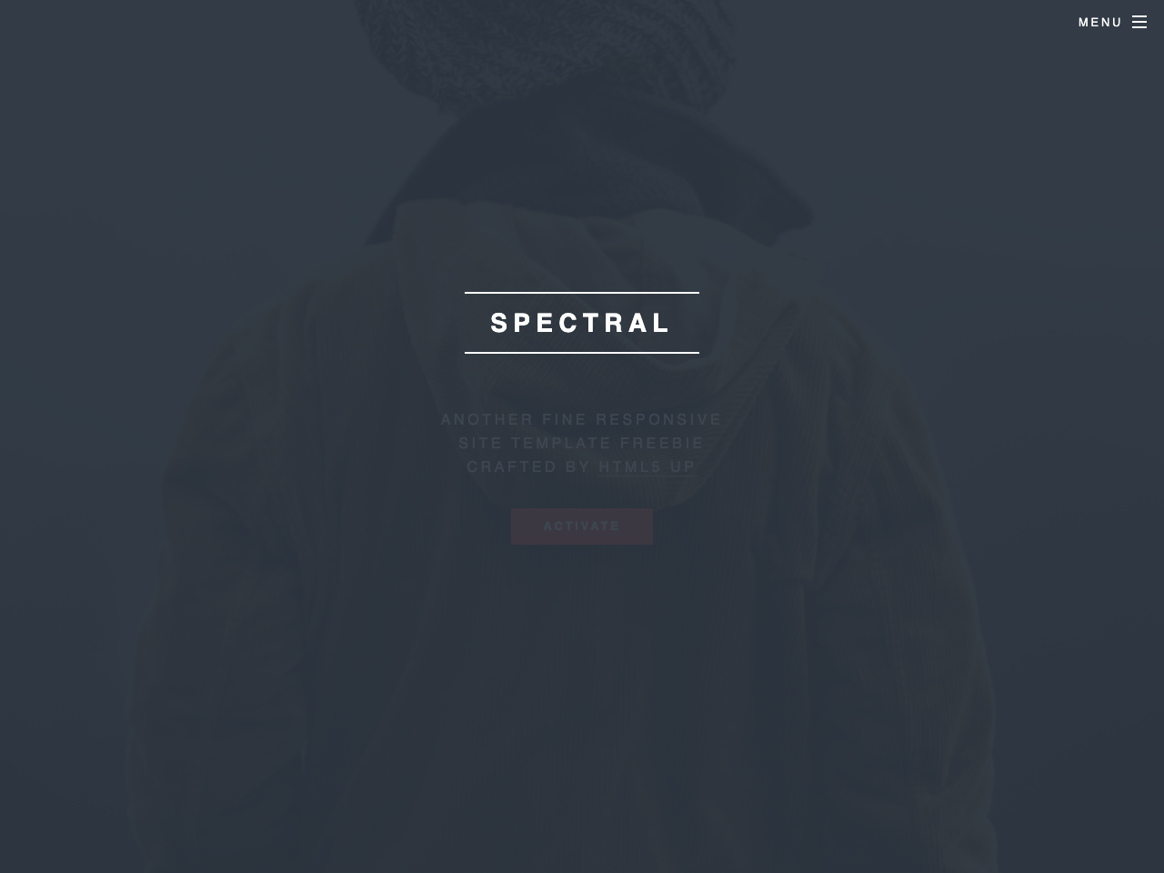Spectral screenshot