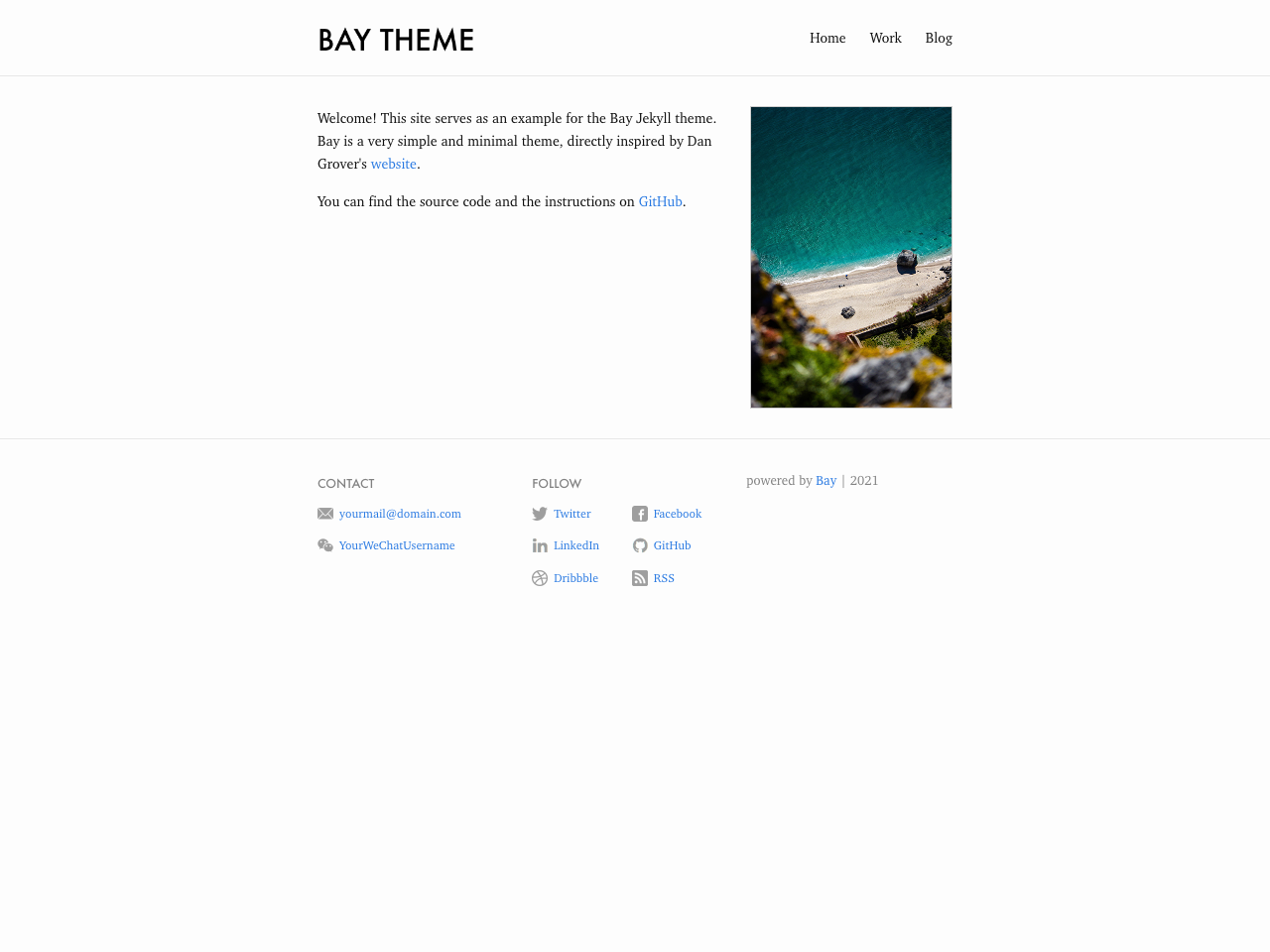 Bay screenshot