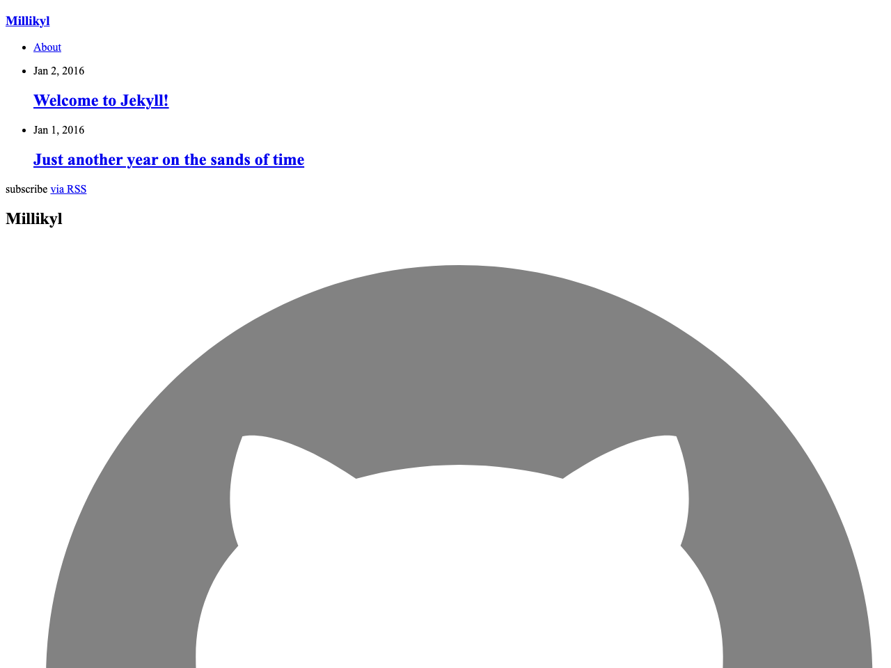 Millikyl screenshot